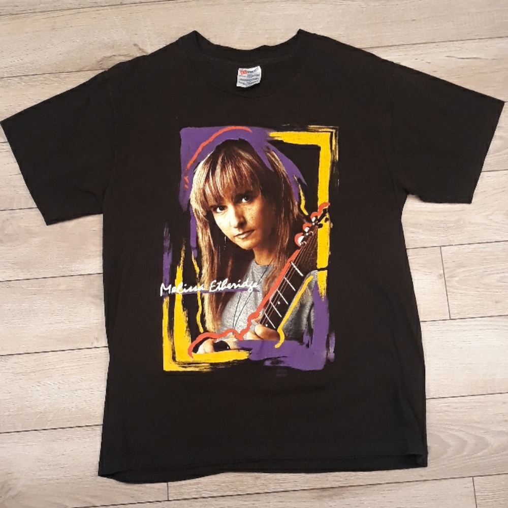 Melissa Etheridge Yes I Am Tour T Shirt Rock Music Large VTG 90s RARE
